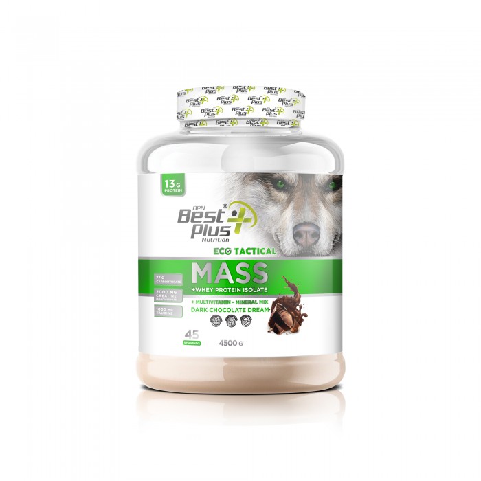 BPN Best Plus Nutrition Eco Tactical Mass 4500 Gr (Çikolata) Karbonhidrat Kilo Aldırıcı