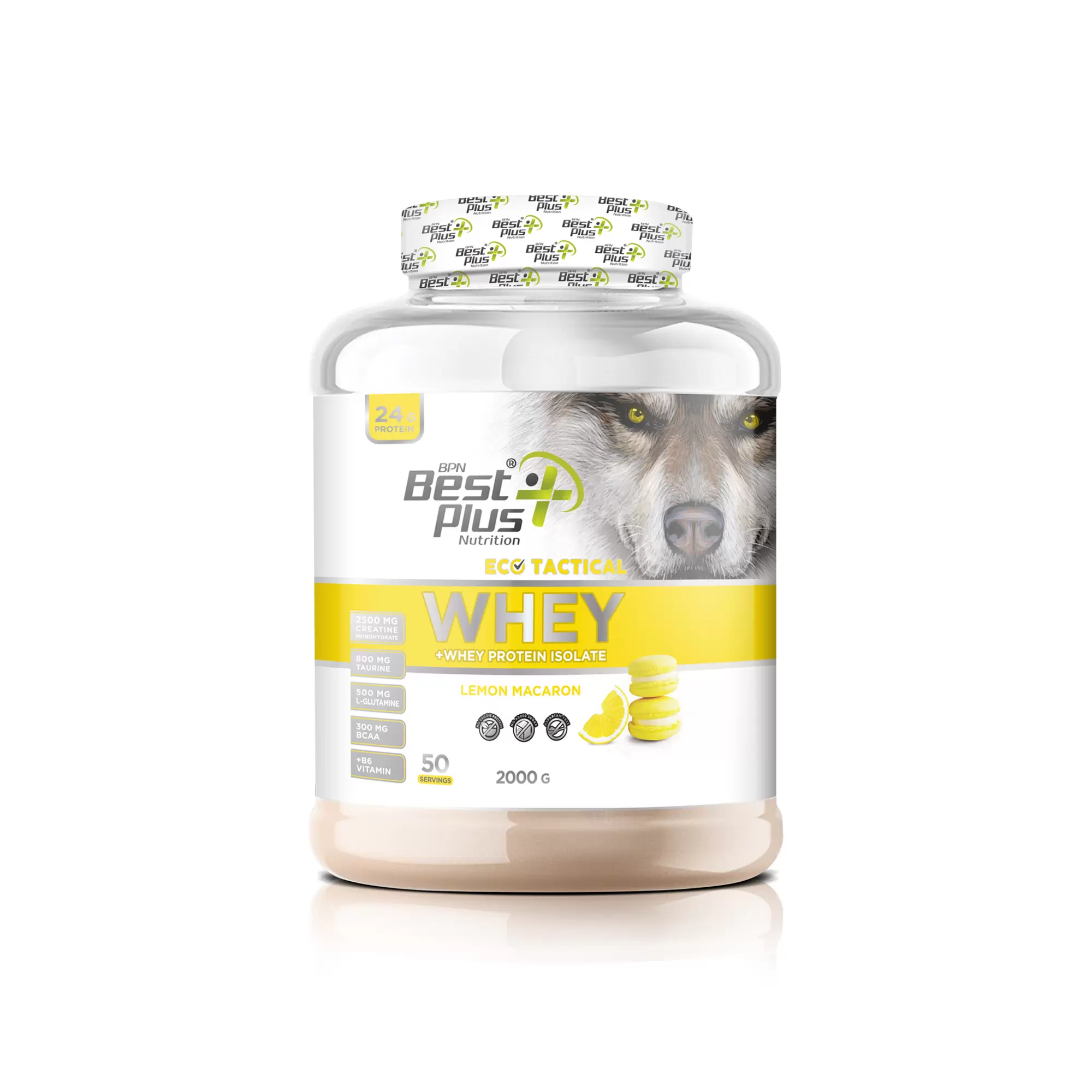 BPN Eco Tactical Whey Protein Tozu 2000 Gr Lemon-Macaron